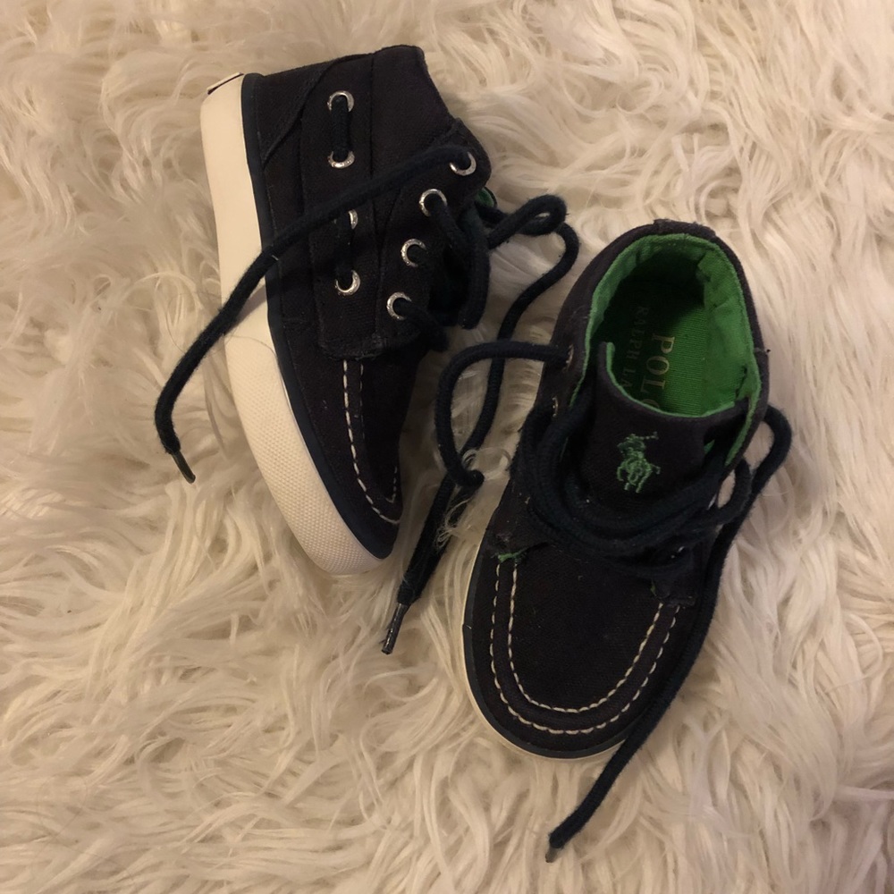 Ralph Lauren size 6 boys sneakers